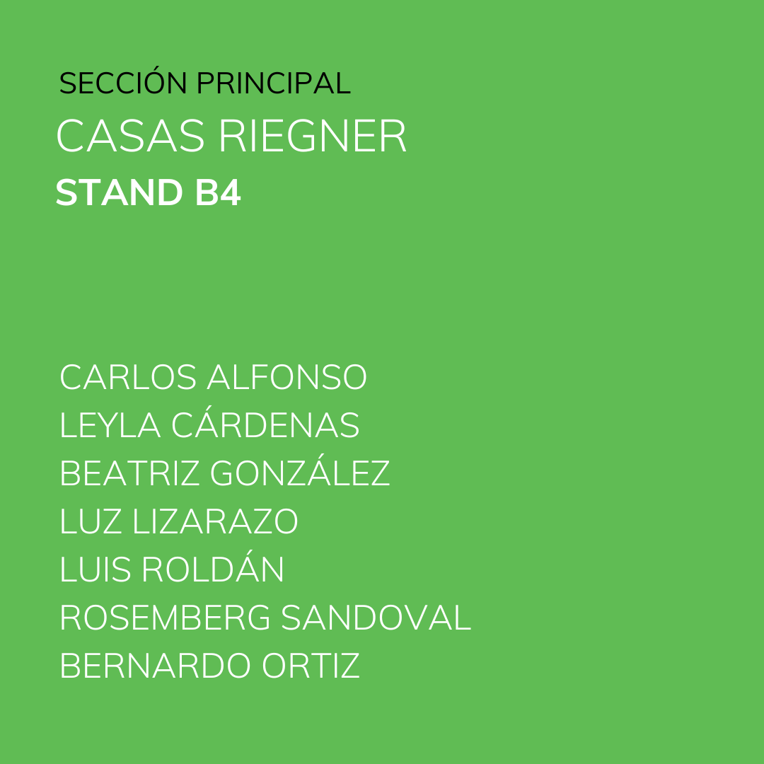 Stand B4 - Sección principal